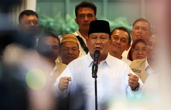 Prabowo dan Cerita soal Tulisan di Sebuah Prasasti
