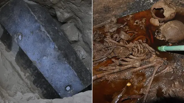 Heboh Petisi ‘Minum Cairan Terkutuk’ dari Sarkofagus
