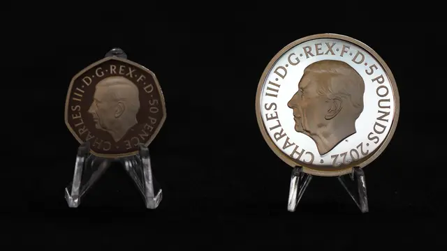 Potret Koin Raja Charles III Diresmikan Kerajaan Inggris
