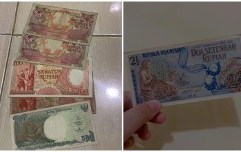 Uang Rupiah Zaman Dahulu Ini Kini Jadi Barang Antik